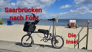 Mit dem Brompton aus dem Saarland auf die Insel Föhr Der Tag auf Föhr [upl. by Caesar]