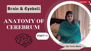 Anatomy of Cerebrum Part 1  Bangla Demonstration of Cerebrum  Viscera of Cerebrum  Cerebrum Demo [upl. by Noseimaj]