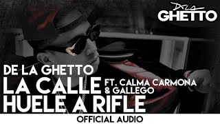 De La Ghetto  La Calle Huele a Rifle ft Calma Carmona Official Audio [upl. by Tronna]