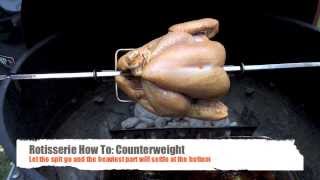 Rotisserie How To Counterweight [upl. by Aidyl154]