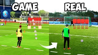 RECREATING FREE KICKS WE SCORE IN FIFA 21 NEXT GEN [upl. by Kreegar]