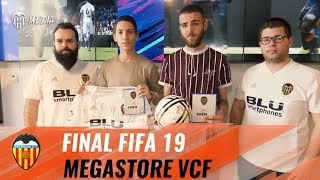 FINAL DEL TORNEO DE FIFA 19 EN LA MEGASTORE DEL VALENCIA CF [upl. by Lira]