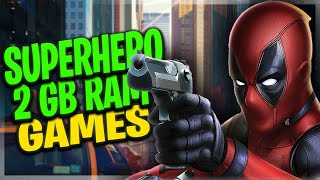 SUPERHERO games for Low end pc  2 gb ram no graphics card ✅ [upl. by Refannej330]