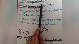 Haemagglutination and passive haemagglutination in urdu [upl. by Weldon]