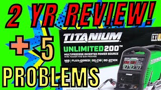 2 Year Review 5 Problems Titanium 200 unlimited [upl. by Granny]