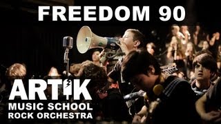 George Michael RIP  Freedom 90 Tribute Cover By Artik Rock Orchestra [upl. by Ninehc620]