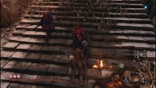 Sekiro  Late game XP farm loop  3972xp  40 seconds [upl. by Bocaj]