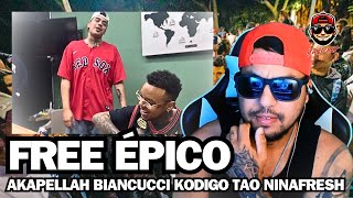 Freestyle EPICOOO 🔥 AKAPELLAH❌BIANUCCI ❌KODIGO❌TAO❌NINAFRESH [upl. by Kcoj]