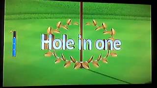 Wii Sports Golf Hole In One Hole 2 Wind 28 mph [upl. by Jone]