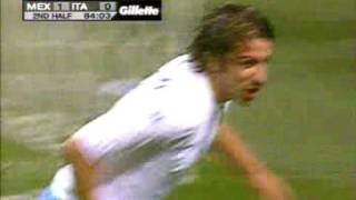 Del Piero goal vs Mexico world cup Korea Japan 2002 [upl. by Neelrad]