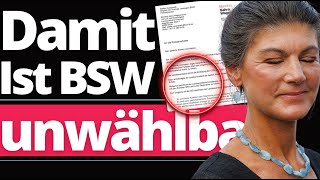 Wahnsinn BSW zerlegt sich KOMPLETT selbst [upl. by Ena236]