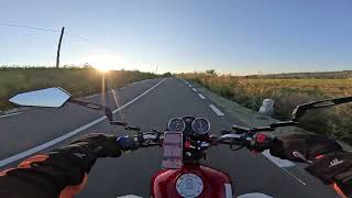 Descending and ascending the same hill on my Barton Volcano 50cc [upl. by Letnwahs724]