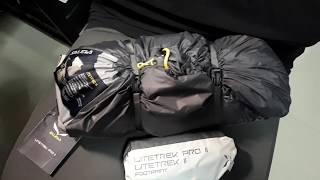 1st Pitch and overview of the Salewa Litetrek Pro 2  Semi geodesic tent [upl. by Getraer]