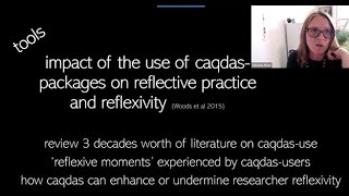 CNPwebinar039 CAQDAS for reflection and reflexivity [upl. by Roberta]