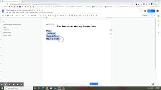 Google DOCS Outline Features [upl. by Haronid]