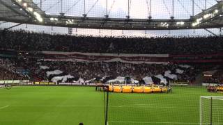 HD  Eintracht Frankfurt vs Bordeaux 19092013  Choreo und Pyro [upl. by Flodur]