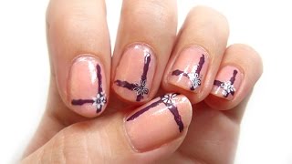 Nageldesign Anleitung für Anfänger Nageldesign mit Nagellack selbst machen  seni Nageldesign [upl. by Aubrie27]