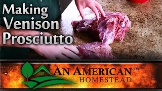 Making Venison Prosciutto [upl. by Dammahom]