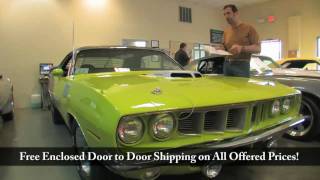 1971 HEMI Cuda for sale with test drive driving sounds and walk through video [upl. by Otxis]