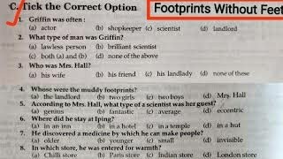 Footprints Without Feet Class 10 Mcq  Class 10 Footprints Without Feet Mcq  Multiple Choice Quest [upl. by Hallvard]