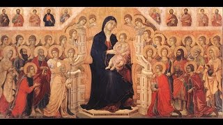 Duccio di Buoninsegna La Maesta del Duomo di Siena [upl. by Adnaluoy]