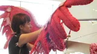 Creating the famous Victorias Secret Angel wings  P2 [upl. by Netsrek]