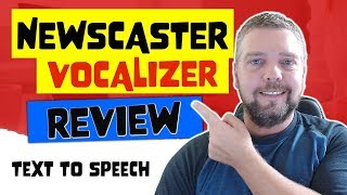 NewsCaster Vocalizer Review Demo  Bonuses [upl. by Yeniar409]