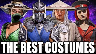 Top 10 BEST Costumes in Mortal Kombat 11 Ultimate [upl. by Silvio]