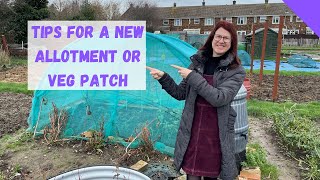 New Allotment Plot Tips  Allotment Gardening For Beginners UK [upl. by Doti688]