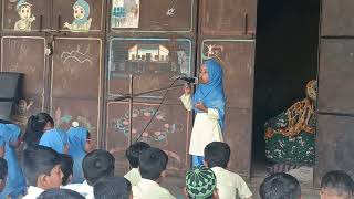 JMC urdu school no 15 Jalgaon Speech by 2 std student Simran Firoz Patel [upl. by Eirot]