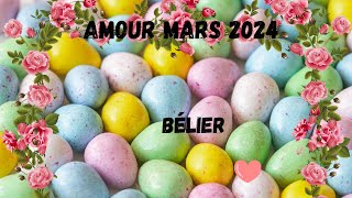 Bélier Amour Mars 24 Message urgent  L Amour véritable ♥ [upl. by Enelra]