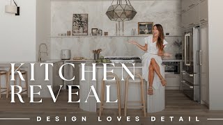 The PERFECT DESIGNER KITCHEN  New Build Basement Kitchen Reveal with Products [upl. by Chew351]