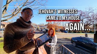 Jehovahs Witness SILENCED After Seeing Jesus IS Yahweh [upl. by Otreblanauj]