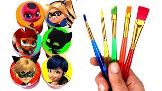 Miraculous Ladybug 2 Drawing amp Painting Rena Rouge Marinette Queen Bee Cat Noir Tikki Plagg Toys [upl. by Eelyah]