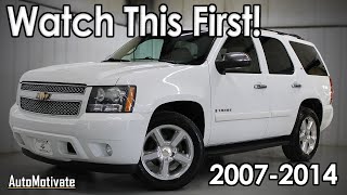 Watch This Before Buying a Chevrolet Tahoe 20072014 [upl. by Marcus]