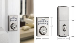 Kwikset 92640 001 keyless door lock [upl. by Eelik]