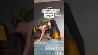 Boost ta fermeture troncjambe avec cet exercice 🏋🏼‍♀️ [upl. by Anirtal]