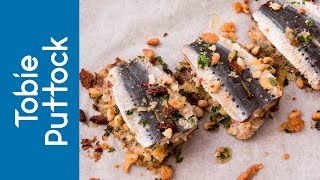 Sardine Sandwiches with Sultanas Pine Nuts Garlic and Parsley [upl. by Garlanda]