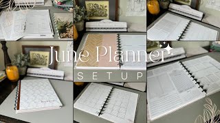 Monthly Planner Set Up June 2024  How I Organize and Prepare My Planner for the Month [upl. by Oderf]