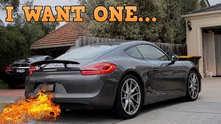 2014 Porsche Cayman 981  Launch Control  Sports Exhaust [upl. by Edouard]