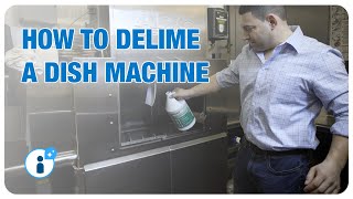 How To Manually Delime a Dish Machine [upl. by Nwahsuq947]