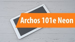 Распаковка Archos 101e Neon  Unboxing Archos 101e Neon [upl. by Ardnal]