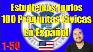 EXAMEN DE CIUDADANIA 2022 EN ESPAÑOL 100 PREGUNTAS CIVICAS PARA ENTREVISTA DE CIUDADANIA AMERICANA [upl. by Pharaoh]