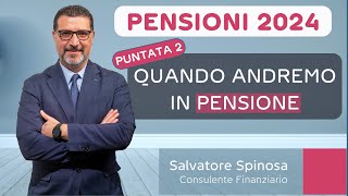 Pensioni 2024  2 Quando andremo in pensione [upl. by Negriv]