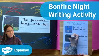 Bonfire Night Caption Writing Activity [upl. by Aivata]