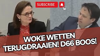 Partij Omtzigt wil WOKEWETTEN terugdraaien D66 BO0S [upl. by Yarled]