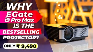 Top Selling Best FHD Projector Under 10K 2023 ⚡️ Egate i9 Pro Max Projector Review [upl. by Nappy447]