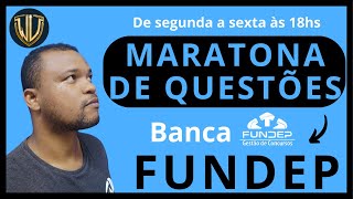 MATEMÁTICA BANCA FUNDEP  Prof Wellington Vieira [upl. by Eitnom580]