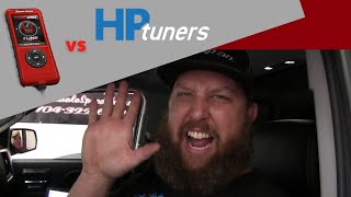 HP Tuners Dyno Tune vs Superchips F5 Flashpaq Tuner [upl. by Oralla]