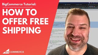 How to Offer Free Shipping on BigCommerce [upl. by Nicholl668]